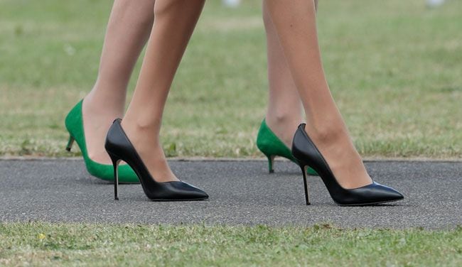 Los tacones de Meghan Markle