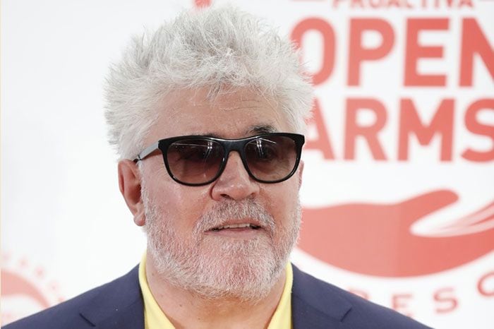 Pedro Almodóvar en la cena solidaria de Open Arms