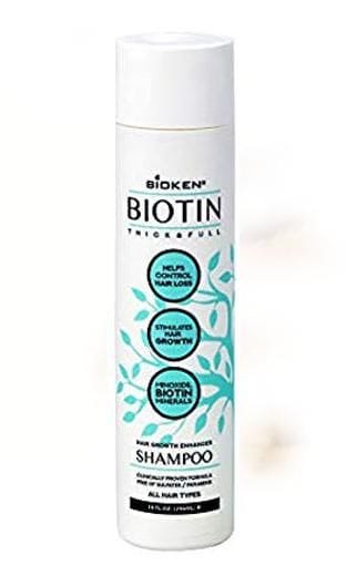 bioken thick amp full biotin shampoo