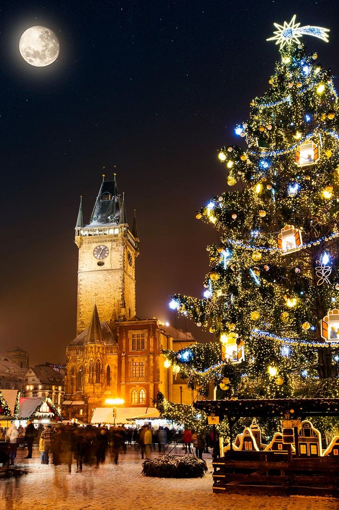 mercadillo navidad praga