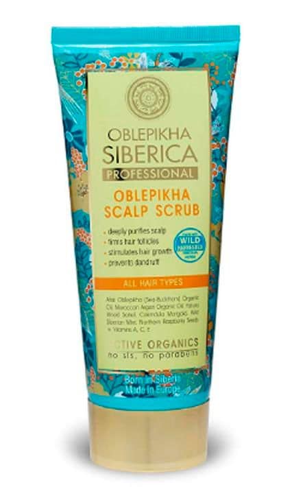 siberica oblepikha scalp scrub