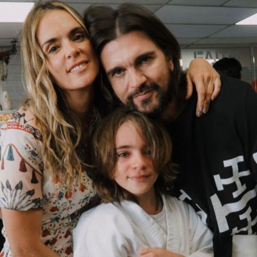 la familia de juanes karen mart nez luna paloma y dante