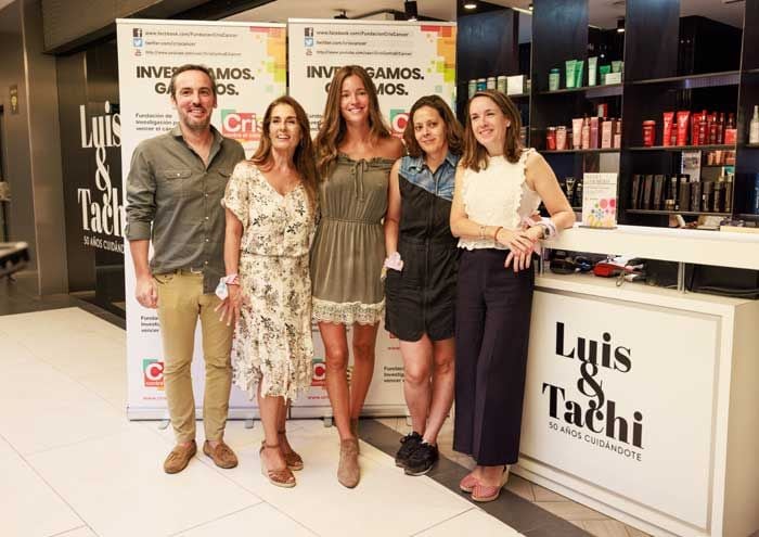 Héctor González (director de Operaciones de los salones Luis&Tachi), Marta Cardona (directora general de la Fundación CRIS contra el cáncer), Malena Costa (modelo), Raquel (en la actualidad tiene una metástasis de cáncer de mama) y Begoña (paciente oncológica que ha superado un cáncer de mama).