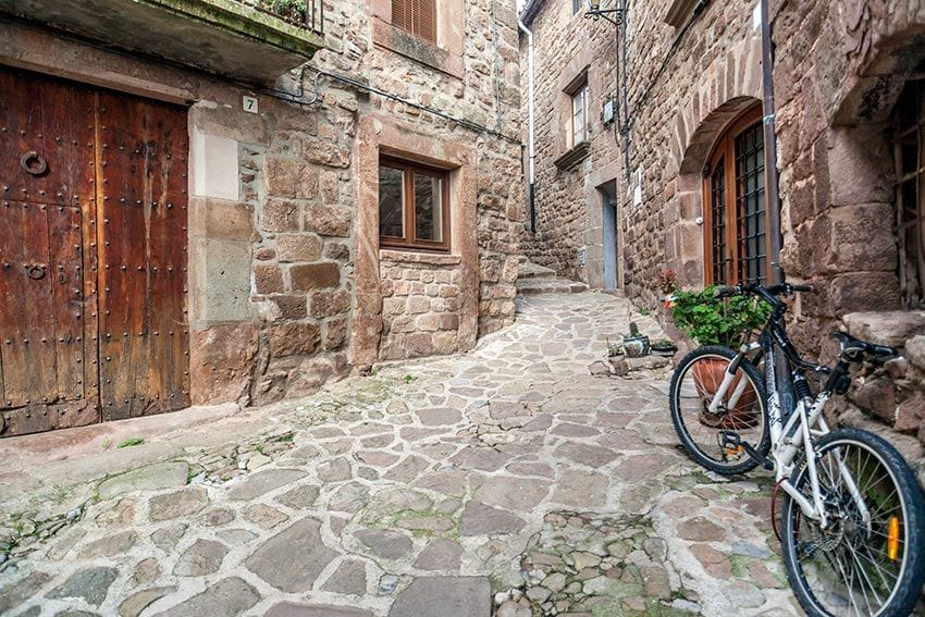 Pueblo de L'Estany en Barcelona