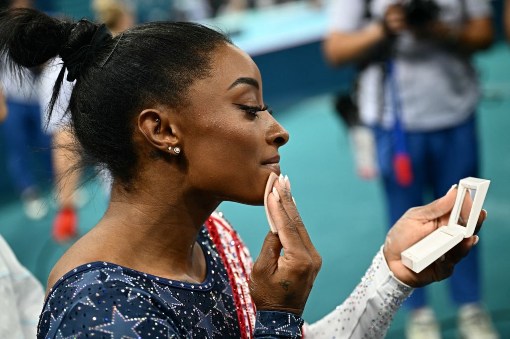 Simone Biles en los Juegos Olímpicos de París 2024