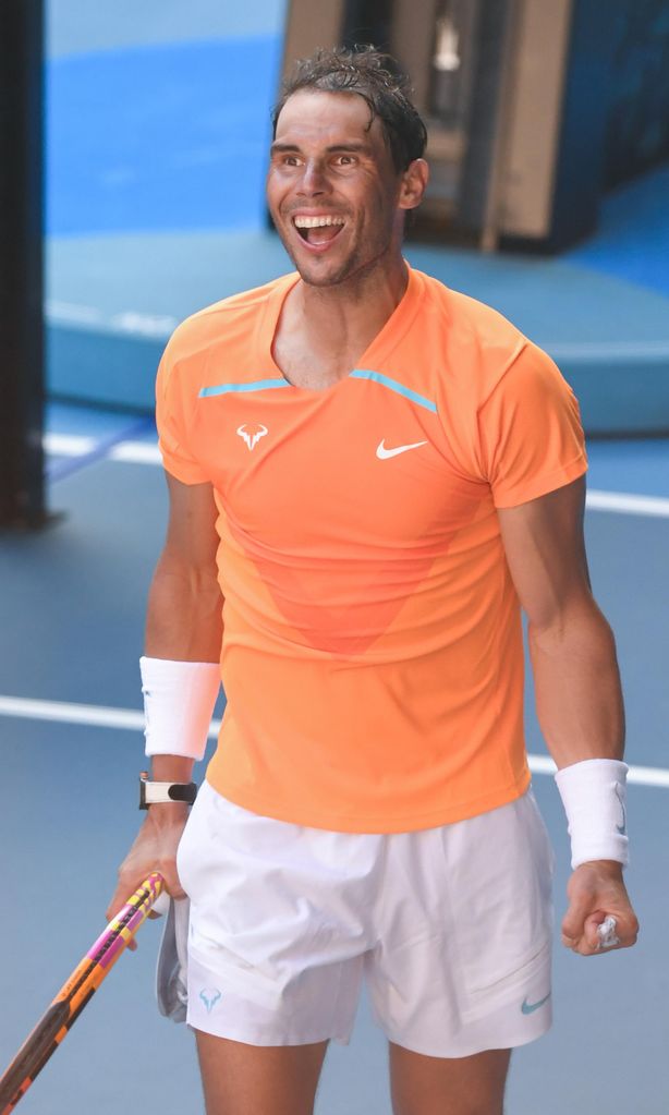 Rafael Nadal en el Abierto de Australia