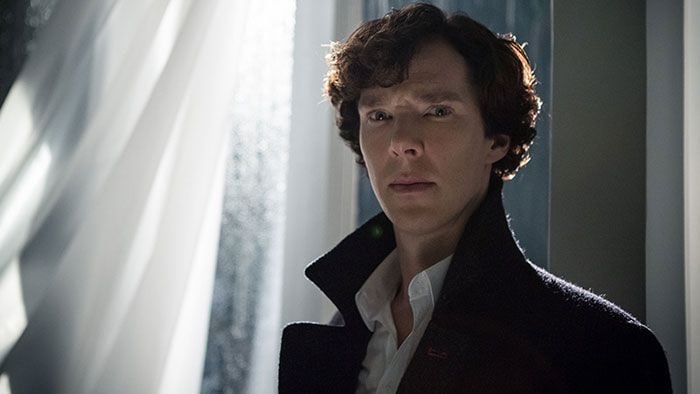 Benedict Cumberbatch como 'Sherlock'