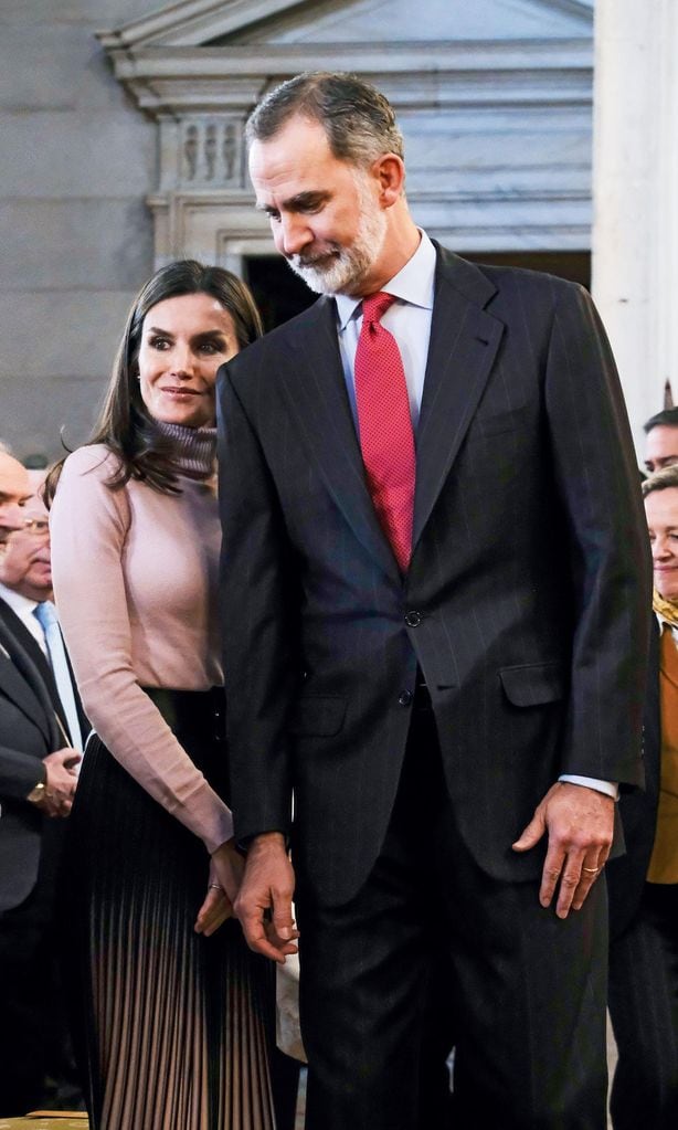 HOLA 4102. Reina Letizia y Rey Felipe en la Presentación del Portal Digital de Historia Hispánica.