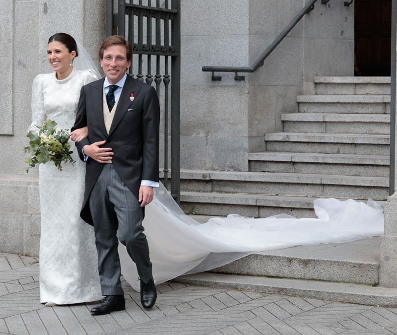 Teresa Urquijo en su boda