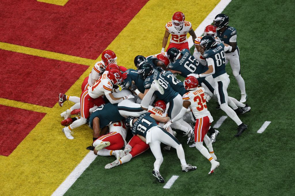 Esta tarde se disputa el campeonato de la NFL entre los Kansas City Chiefs y las Philadelphia Eagles 