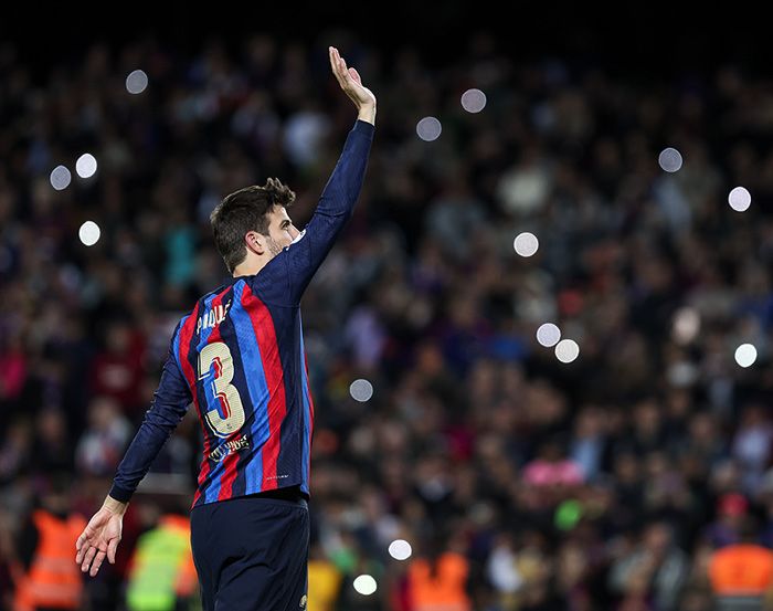 Gerard Piqué se despide del Camp Nou