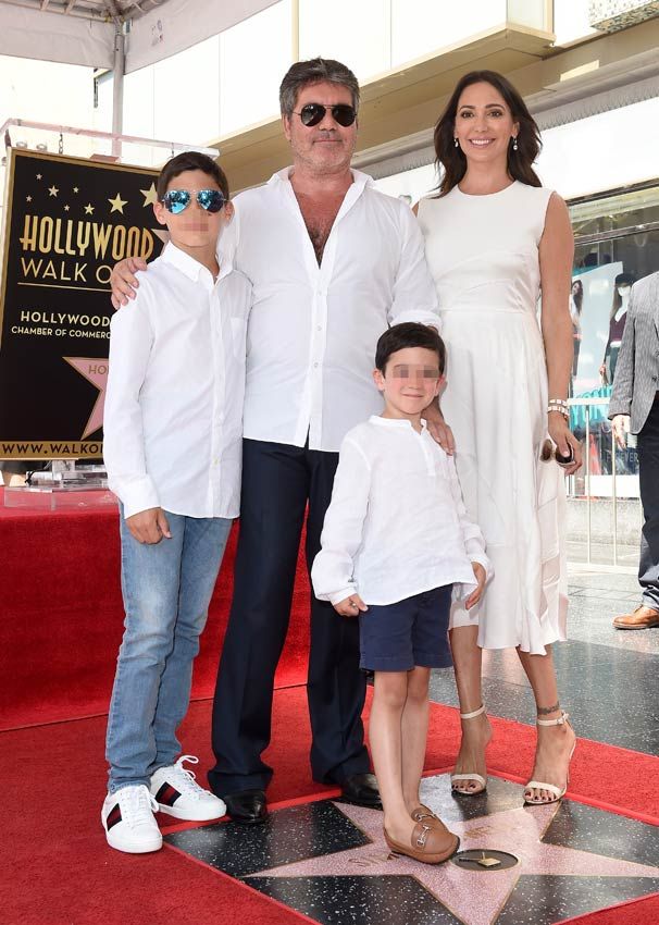 Simon Cowell y su familia