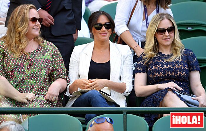 Meghan Markle acude a su cita con Wimbledon para ver jugar a su amiga Serena Williams