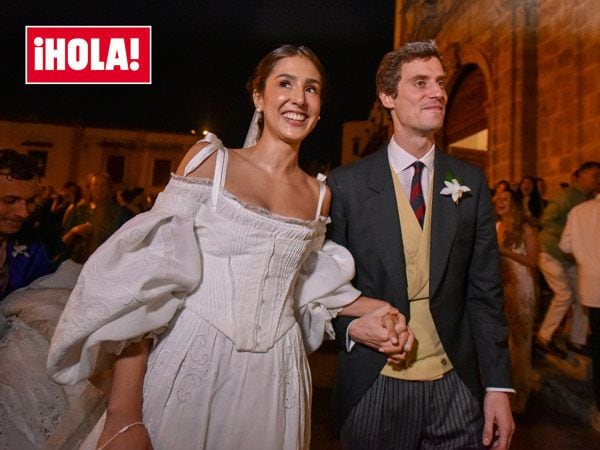 Claudia Echavarría y Josef-Emanuel de Liechtenstein en su boda