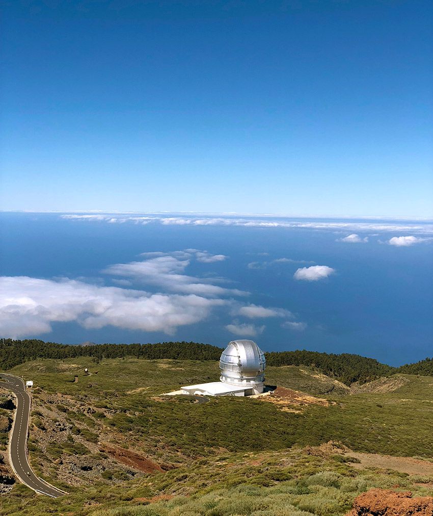 Gran Telescopio Canarias, La Palma