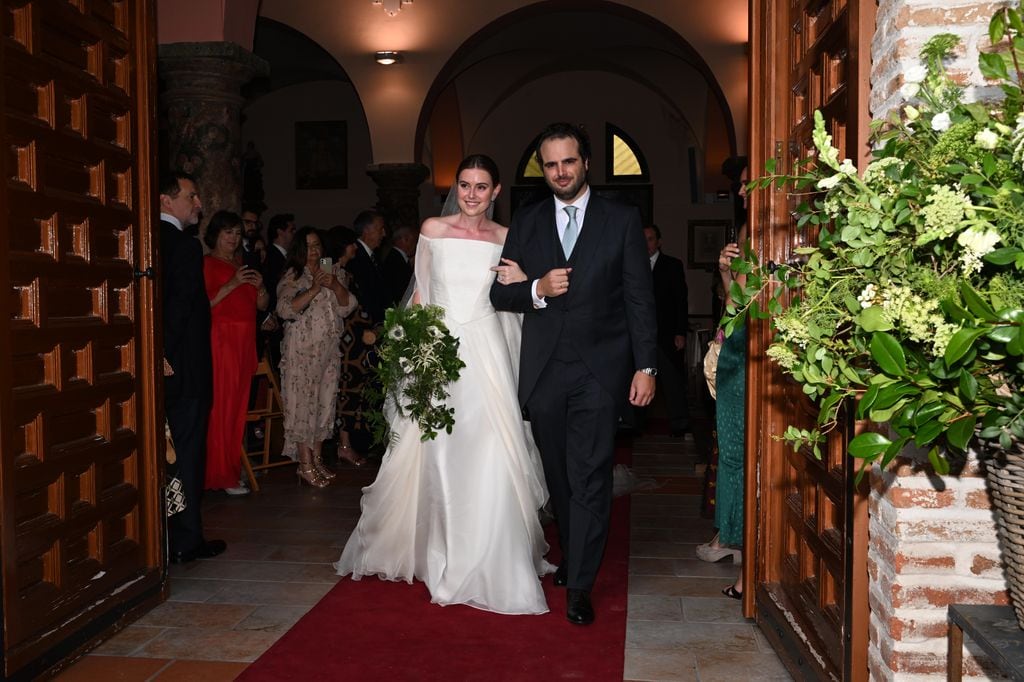 Natalia Alfonsín y Álvaro Winzer ya son marido y mujer. Madrid. Junio 2024