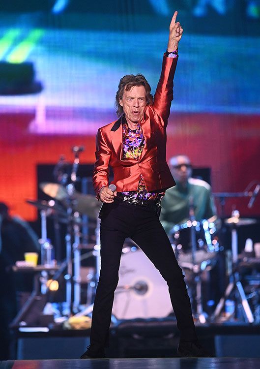 Imagen de Mick Jagger en un concierto