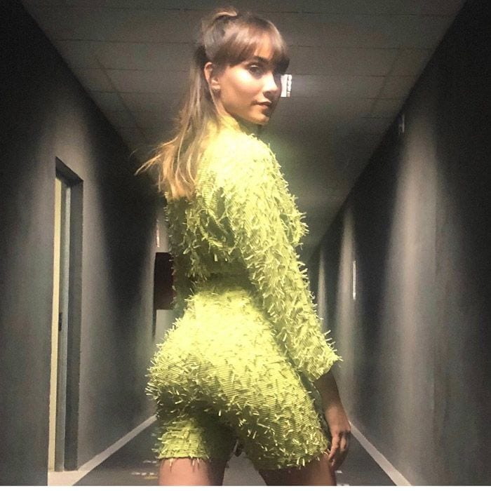 Aitana Ocana foto look Jennifer Lopez