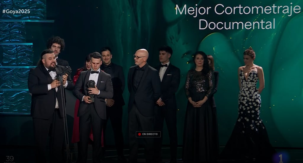 Mejor cortometraje documental de los premios Goya 2025