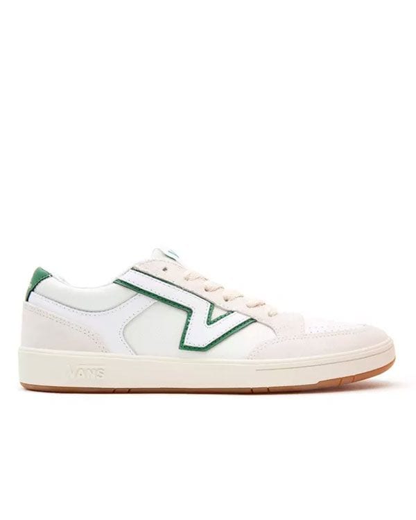 zapatillas verdes deportivas blancas vans