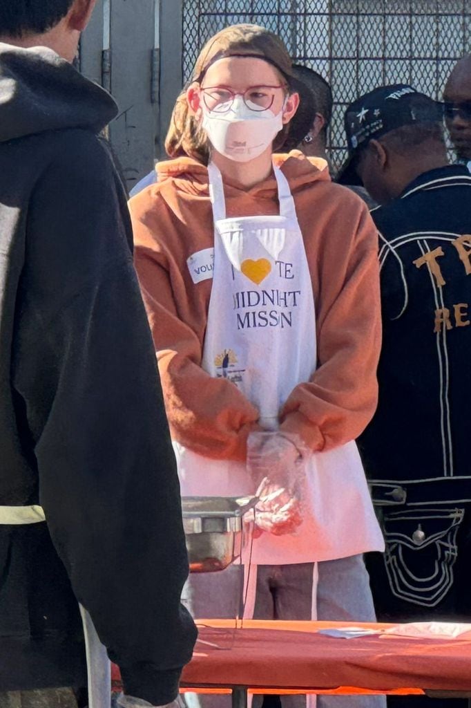 Violet regresó de New Haven, donde estudia la universidad, para pasar Thanksgiving con su familia.