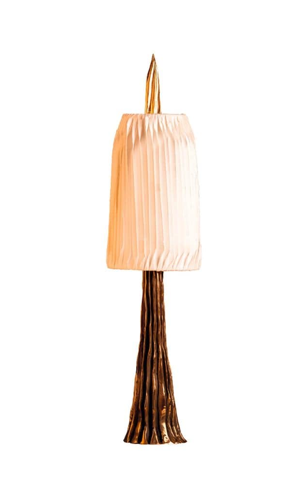 Lámpara de bronce sin cables, de Studio Palatin (6.120 €).