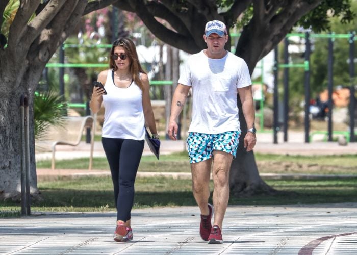 Manu Tenorio y Silvia Casas en Ibiza