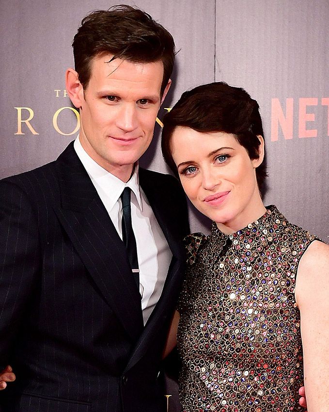 Claire Foy y Matt Smith