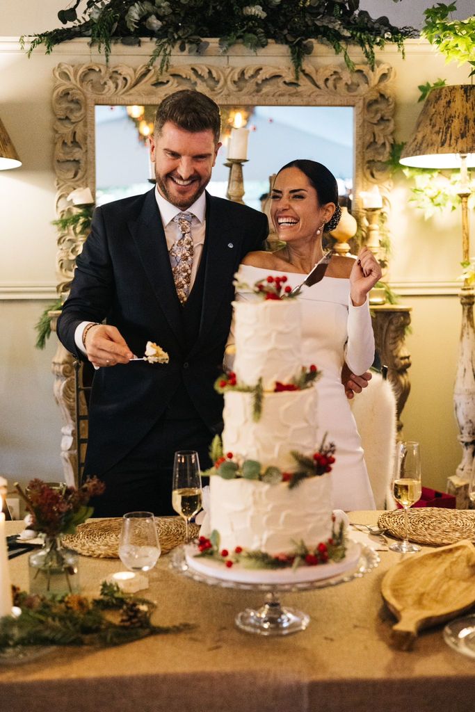 Tarta realizada por  Abel Cakes, que ha realizado pasteles para estrellas como Alice Campello y Georgina Rodríguez 