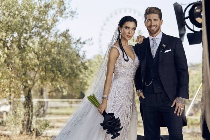 Sergio Ramos y Pilar Rubio