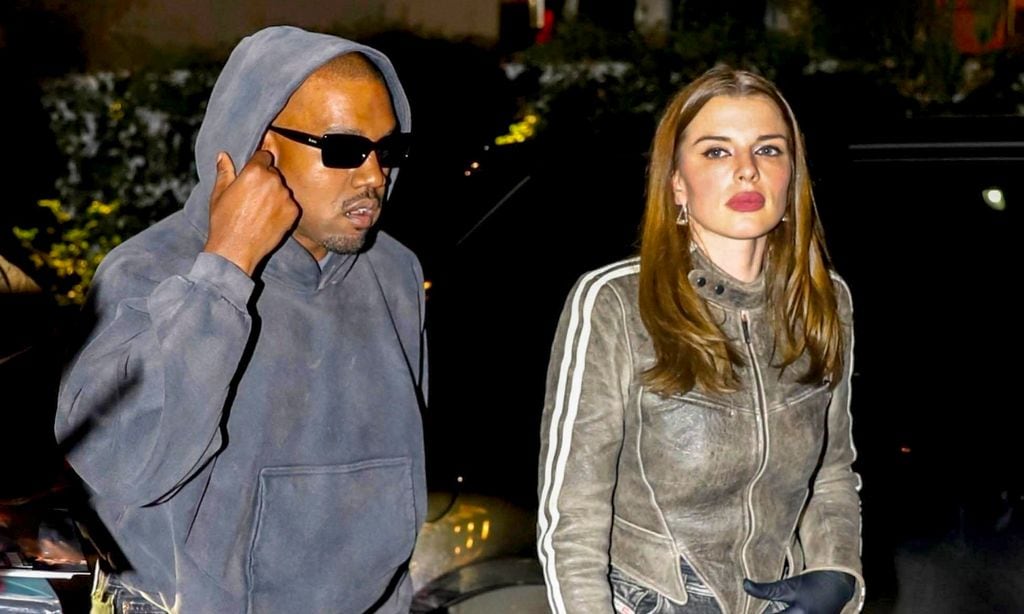 Kanye West & Julia Fox at a Hollywood Hotel after Dinner Date