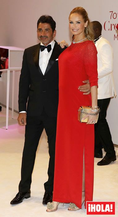 Adriana Karembeu y su marido, Aram Ohanianan