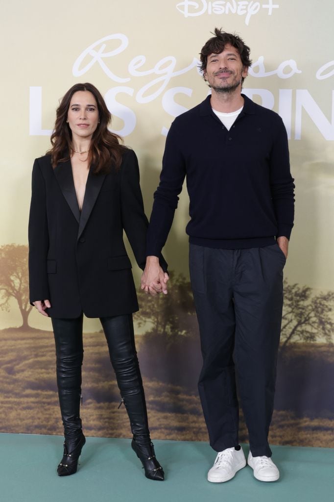 Celia Freijeiro y Andrés Velencoso en el estreno de 'Regreso a las Sabinas', 2 de octubre de 2024