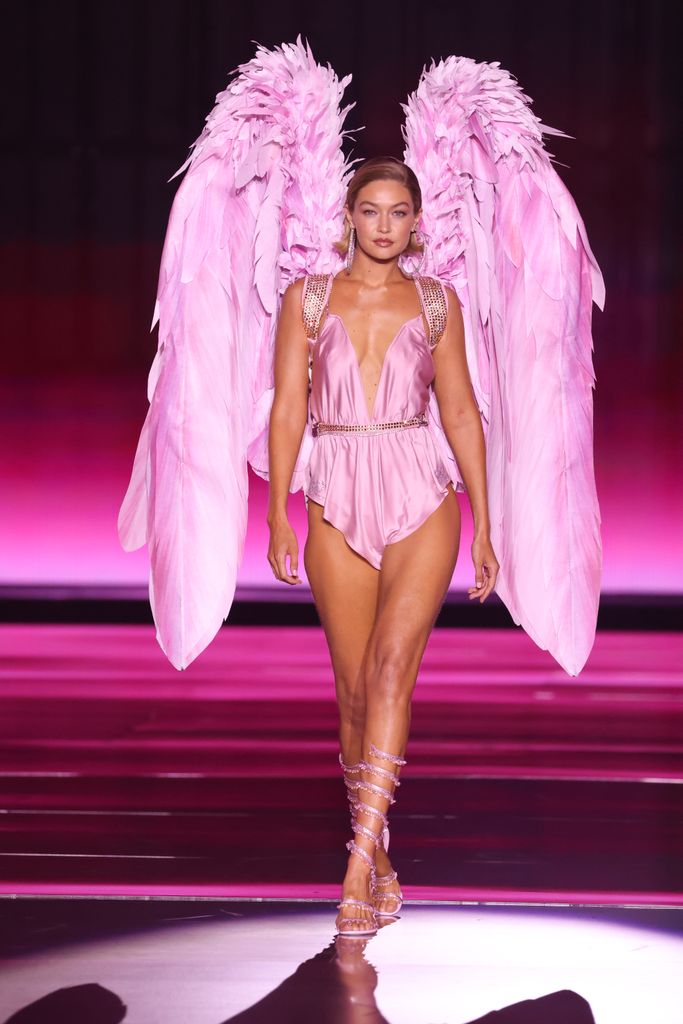 Gigi Hadid en Victoria's Secret Fashion Show 2024