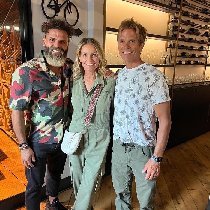 Jeremy Jackson, David Chokachi y Kelly Packard