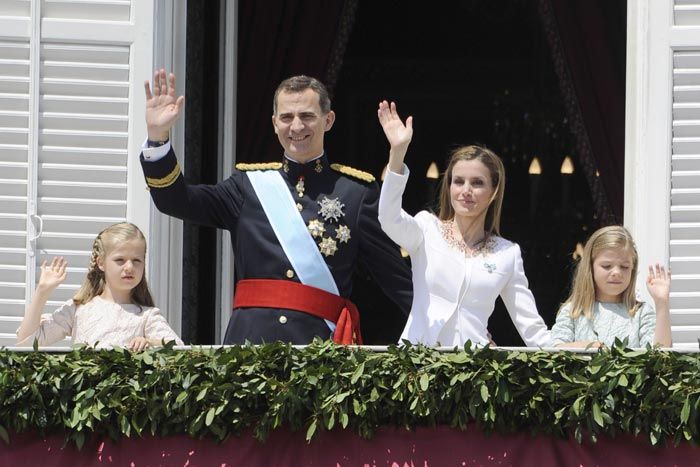 Reyes Felipe y Letizia