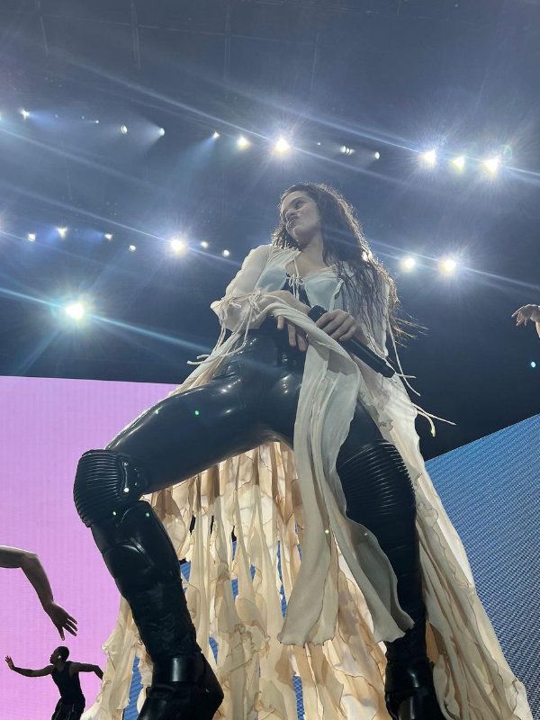 Rosalía en concierto 