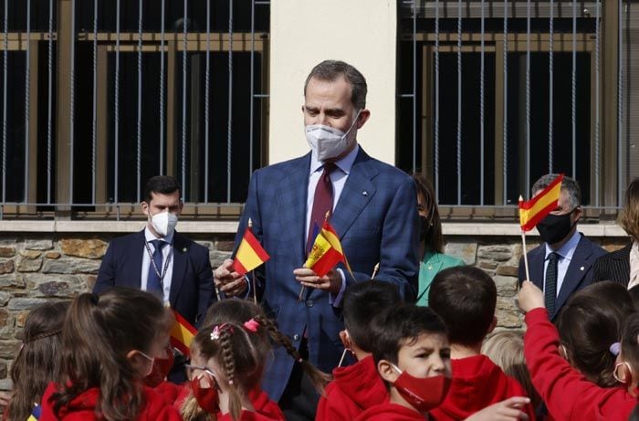 reyes Felipe y Letizia