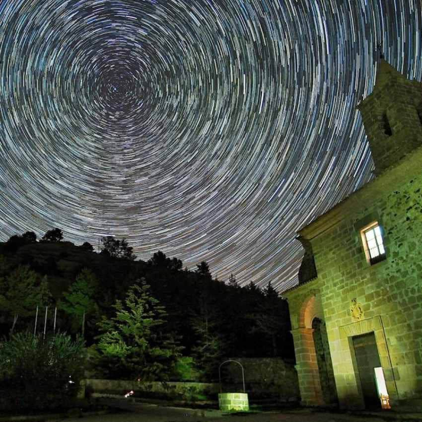 Santa María del Olivar es el único monasterio certificado por la Fundación Starlight.