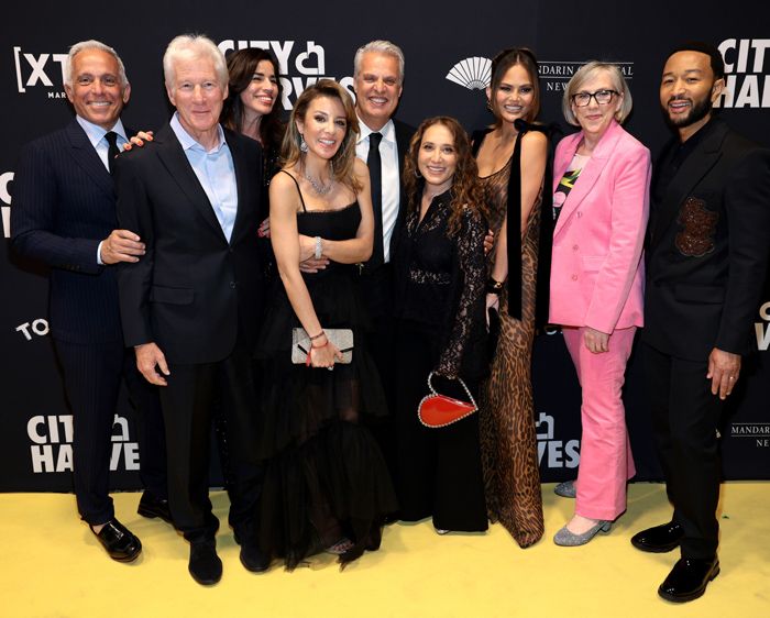 Richard Gere y Alejandra Silva en Nueva York