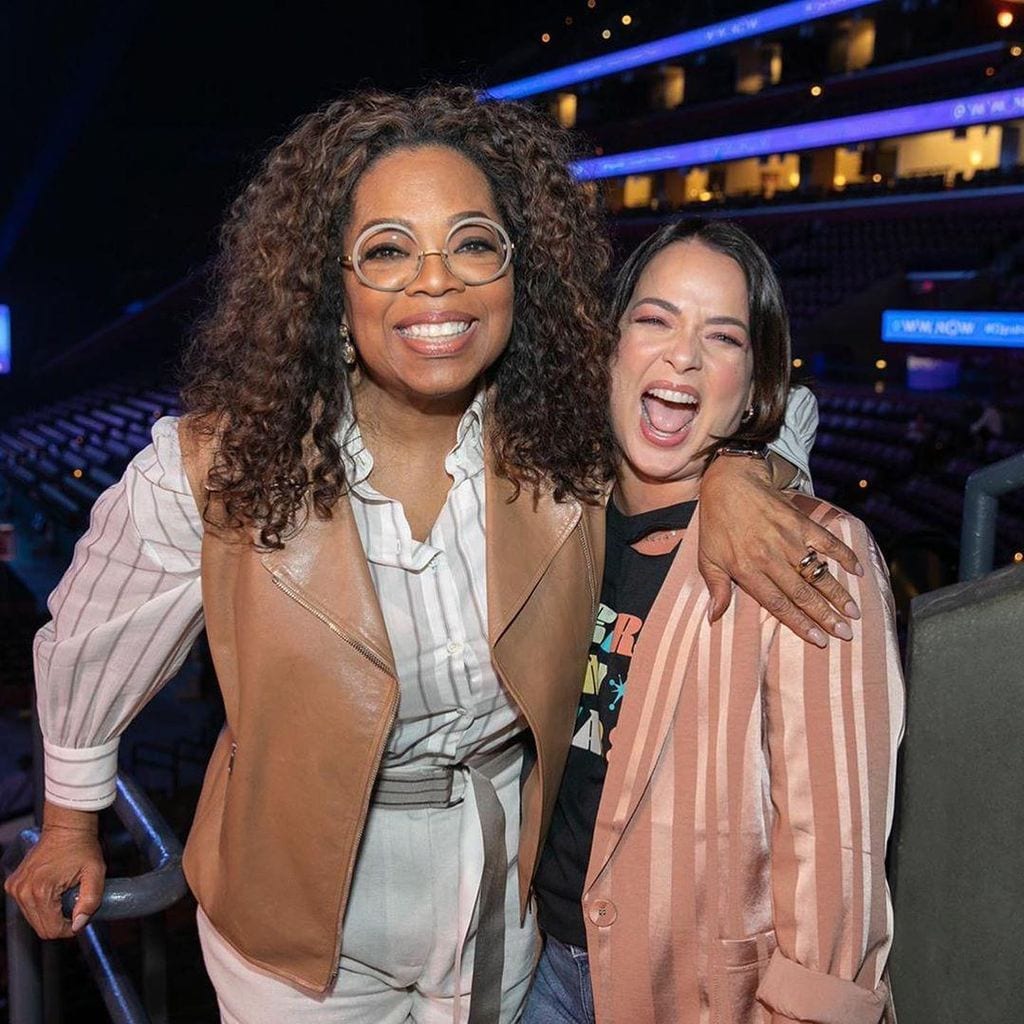 Adamari López y Oprah Winfrey