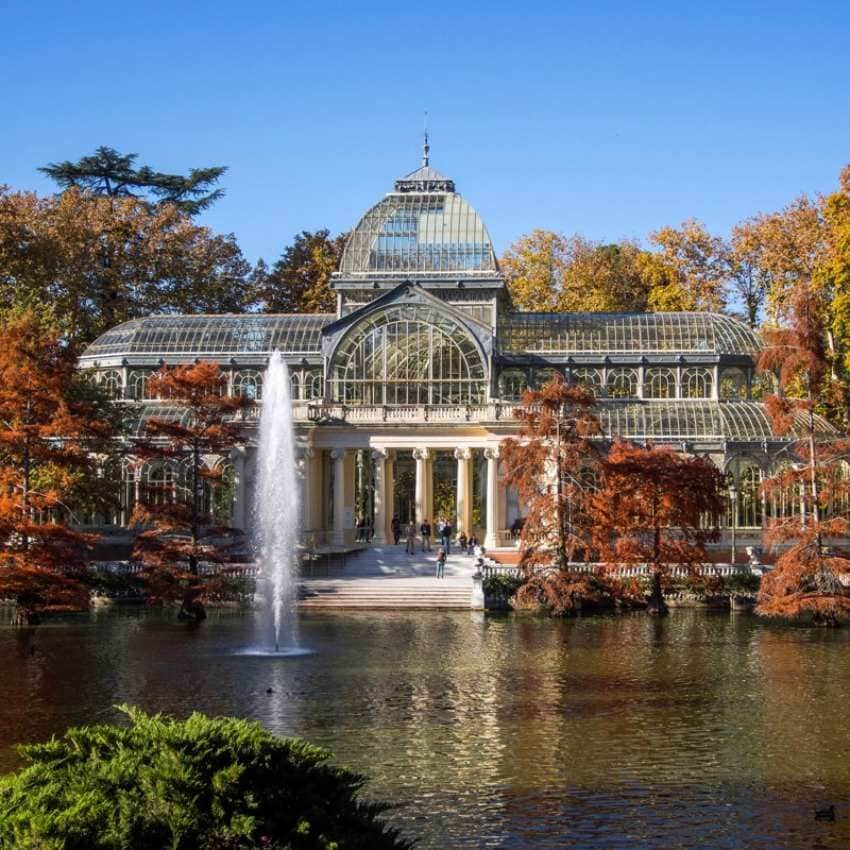 El parque del Retiro 