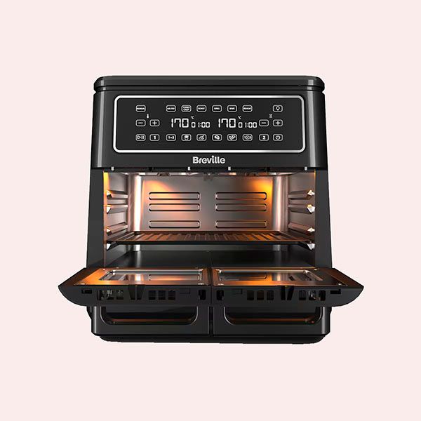 La freidora doble de Breville con gran capacidad