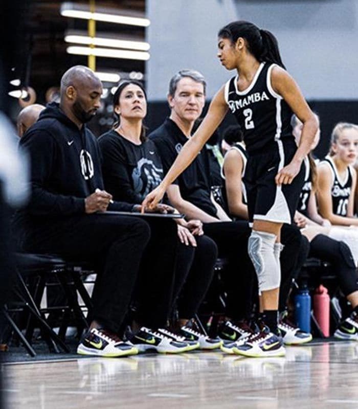 Kobe Bryant con su hija Gigi