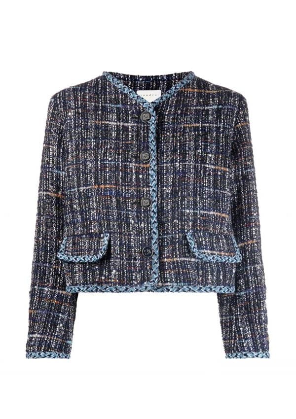 chaqueta tweed sandro