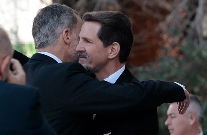 recibimiento de Pablo de Grecia a su primo, Felipe VI y a doña Letizia