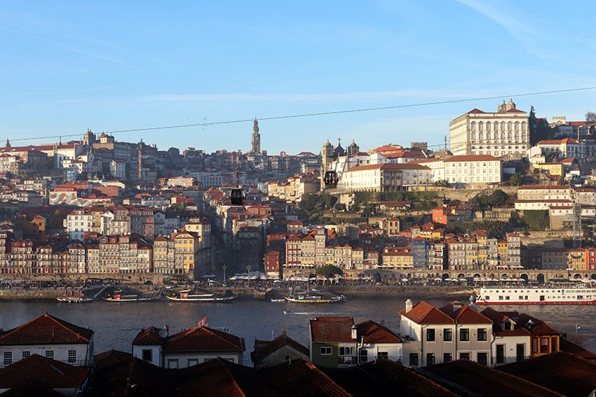 Vistas de Oporto desde WOW