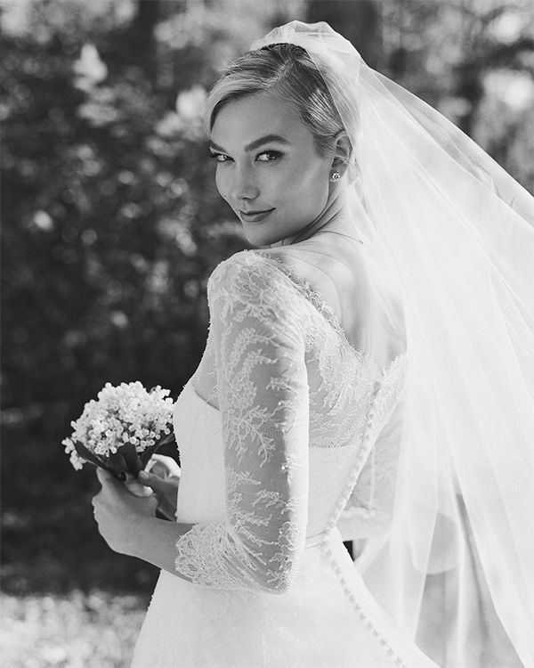 karlie kloss vestido novia