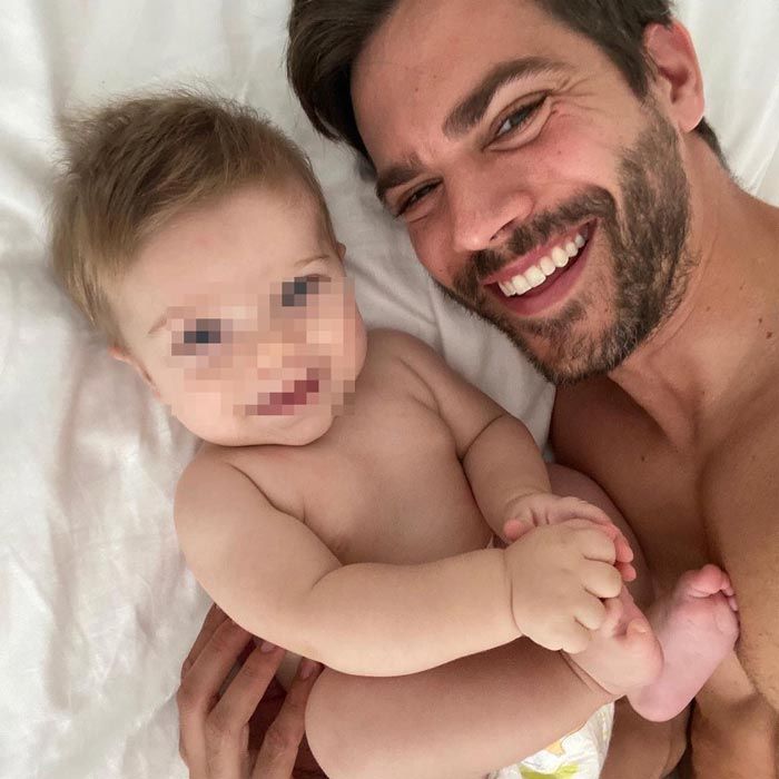 Marc Clotet y su hijo Neo