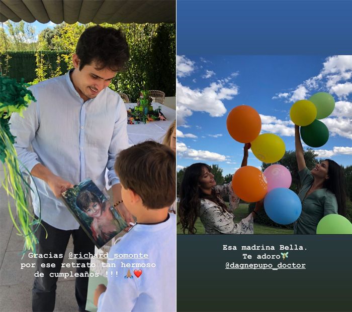 Rachel Valdés celebra el cumpleaños de su hijo